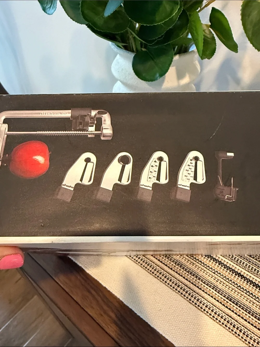 KitchenAid Spiralizer Mixer Attachment Peel Core and Slice New NEVER USED